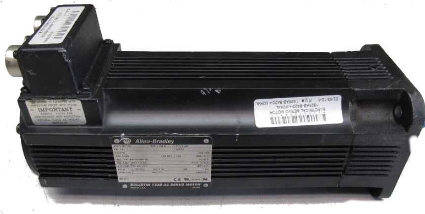 Allen-Bradley 1326AB-B420E-21-L AC Servo Motor 460V 5.0NM 3000RPM No Brake, IP67