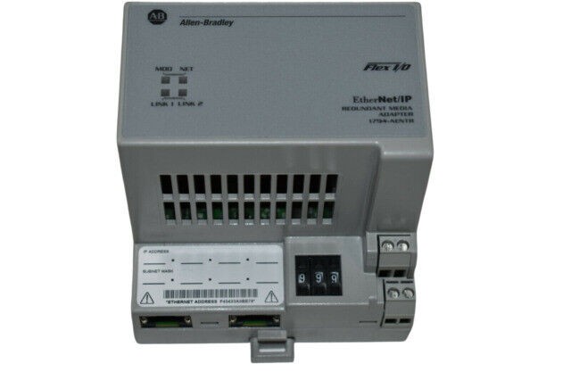 ALLEN BRADLEY 1794-AENTR 24Vdc EtherNet I/P, 2-Port, Twisted-Pair Media       