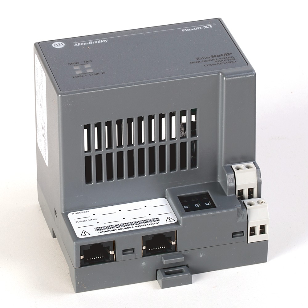 ALLEN BRADLEY 1794-AENTRXT 24Vdc EtherNet I/P, 2-Port, Twisted-Pair Media, XTEMP (-25 °C to 70 °C) 