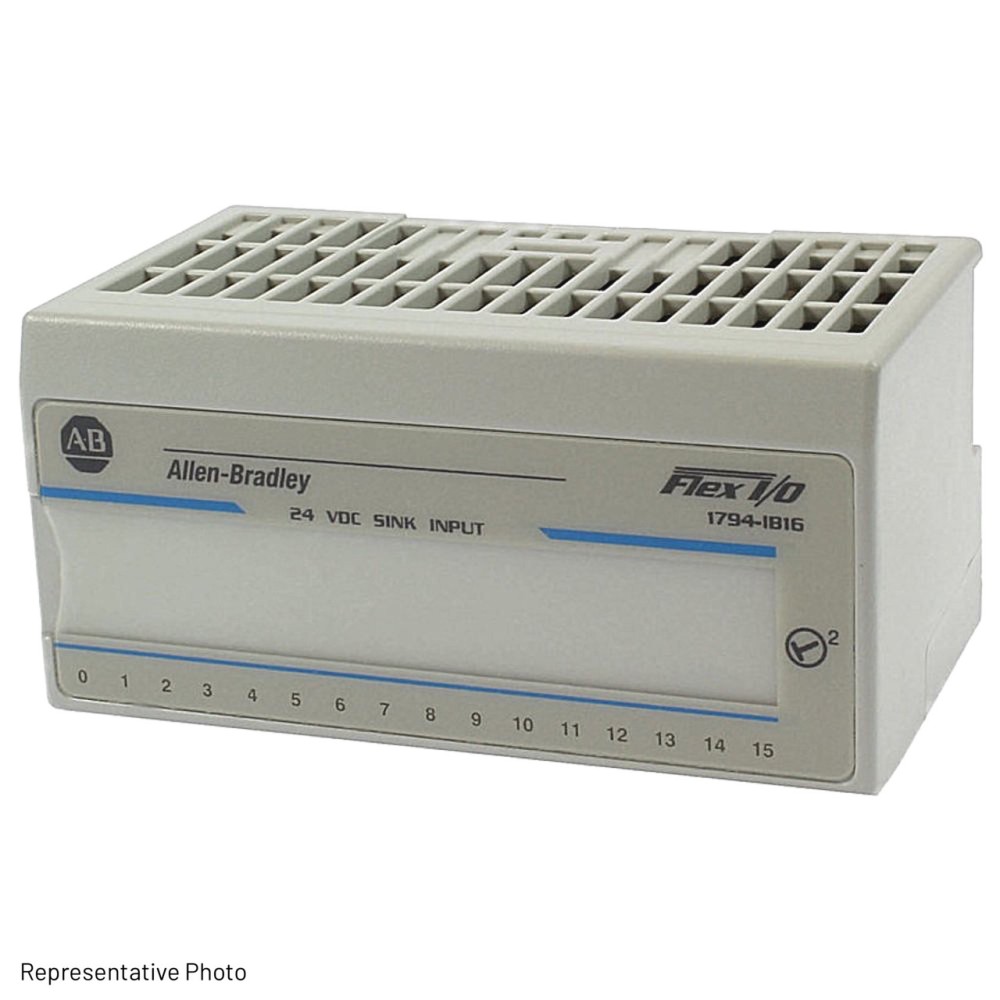 ALLEN BRADLEY 1794-IB16D 24Vdc 16 Sink Input Module, with Diagnostics      