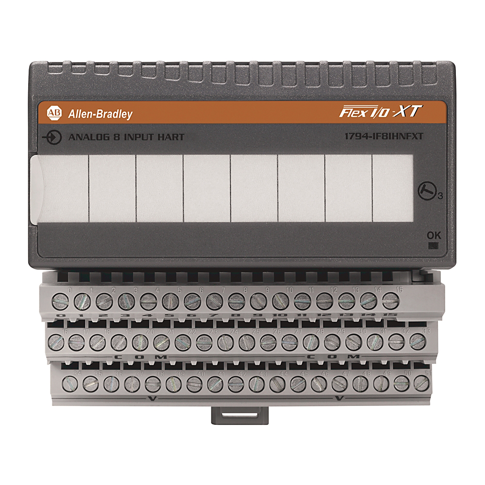 ALLEN BRADLEY 1794-IE8XT 24Vdc Selectable Analog 8 Input Module, XTEMP (-20 °C to 70 °C) 