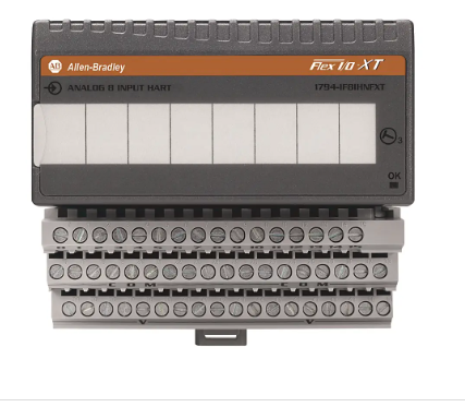 ALLEN BRADLEY 1794-IF8IHNFXT FLEX Isolated HART Analog 8 Input Module, XTEMP (-25 °C to 70 °C)