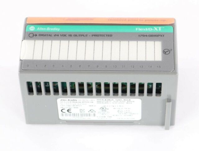 ALLEN BRADLEY 1794-OB16PXT 24Vdc 16 Source Output Module, Protected, XTEMP (-20 °C to 70 °C) 