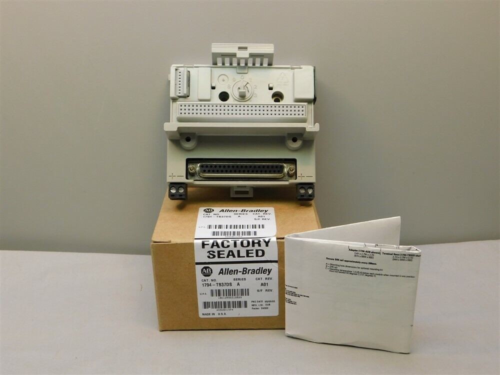 ALLEN BRADLEY 1794-TB37DS 37 Pin D-Shell Termination (digital & analog modules)     