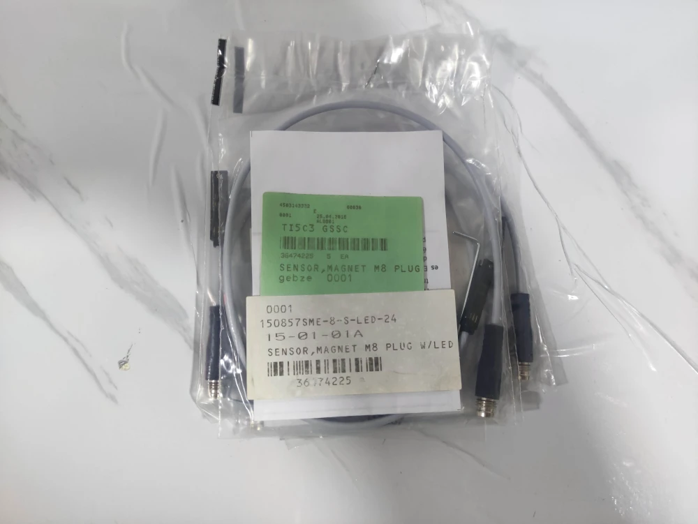 FESTO SMC SME-8M-S-LED-24 ( M8D 543861 FE STO Tipi Silindir Yakınlık Hareket Manyetik Anahtar Sensörü )