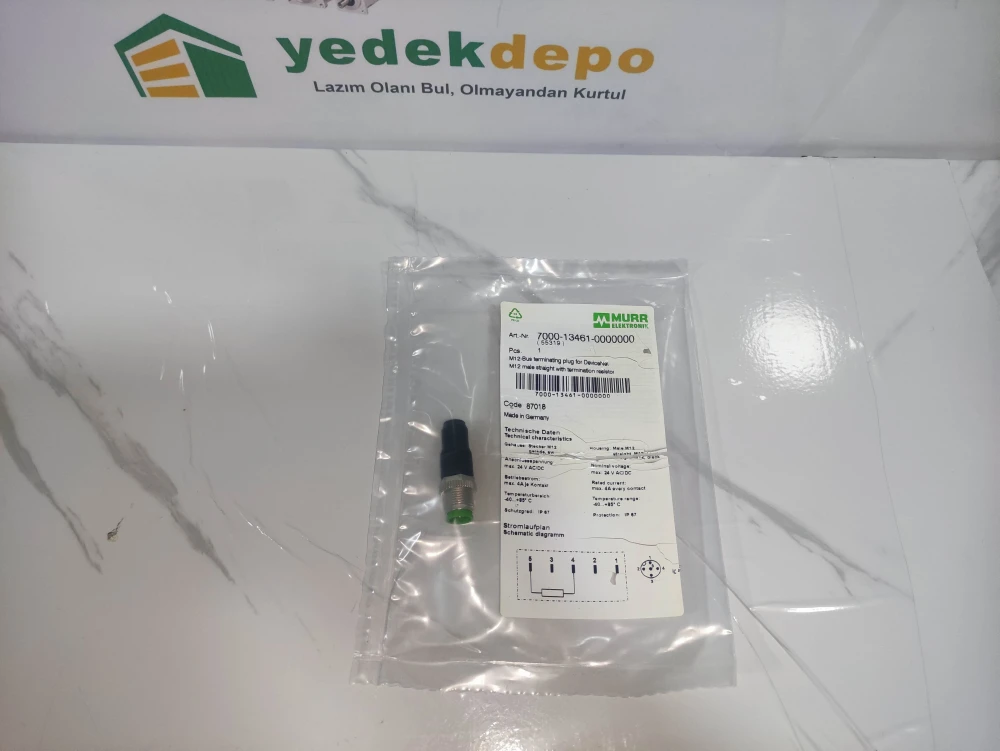 MURR 7000-13461-0000000 ( konnektörlü hat sonlandırıcı )