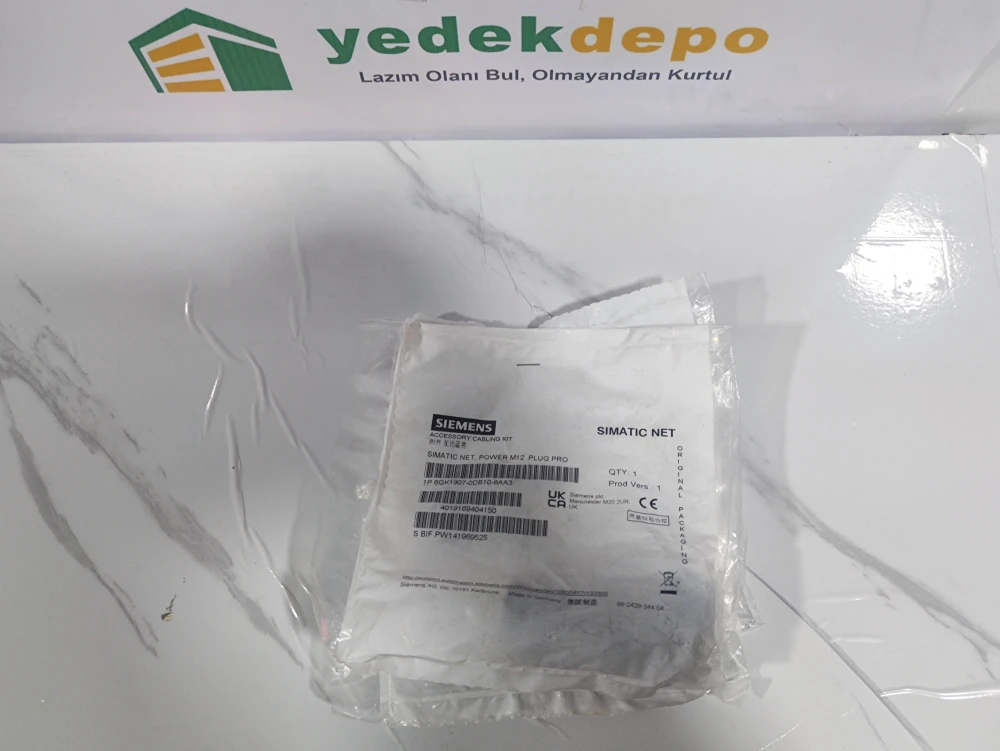 SİEMENS 6GK1907-0DB10-6AA3 ( YENİ KUTUSUNDA SIEMENS Konnektör )