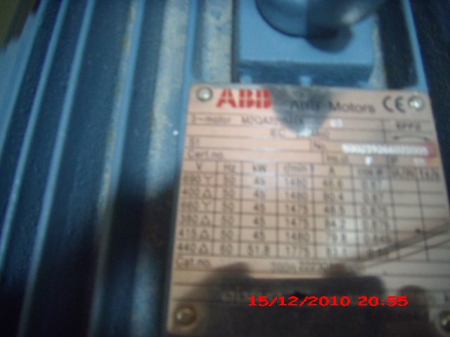 MOTOR 45 KW 1480 DEVİR ABB 3GQA222301 (M2QA225M4A)