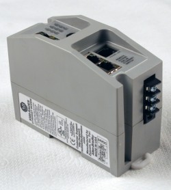 Allen-Bradley 9300-RADES 56 Kbps modem connection to devices on an Ethernet network