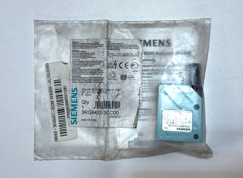 Siemens 3RG6451-3CC00 Ultrasonik Sensör